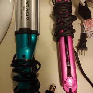 BedHead Wave Artist & GVP straightener set